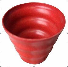 red flowerpot